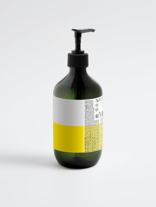 Hand & Body Wash, Peppermint & Dark Cedar