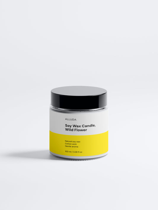 Soy Wax Candle, Wild Flower