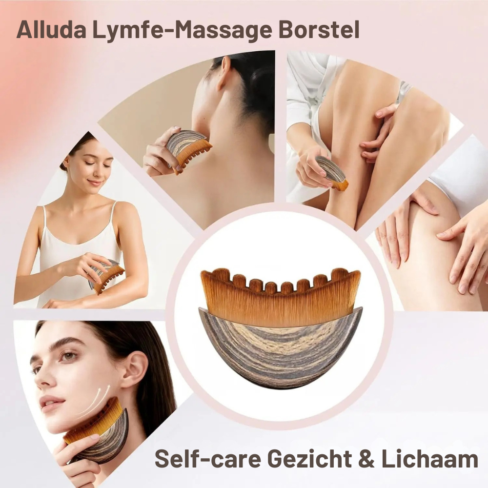 Alluda Lymfe-Massage Borstel