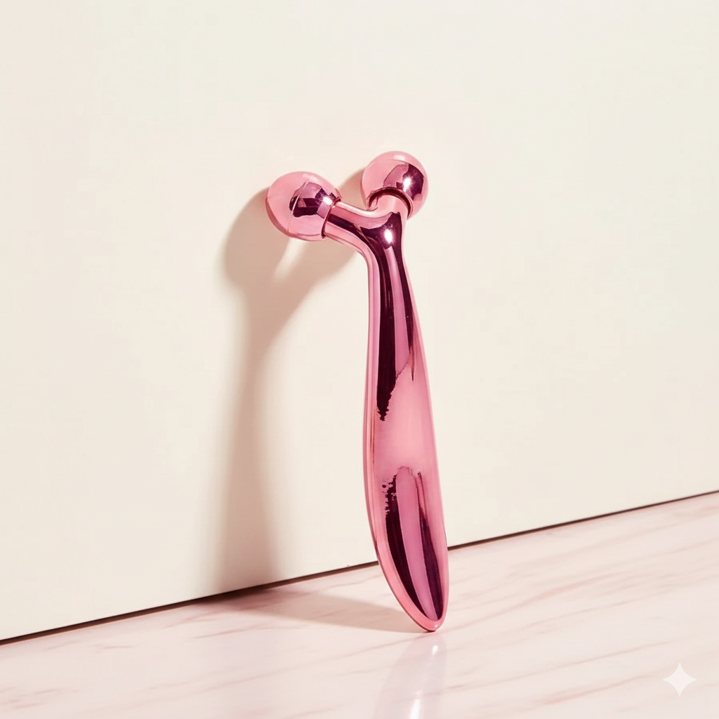 Vela 3D Y-Line Face Roller – 360° Roterende Gezichtsmassage voor een Natuurlijke Lift