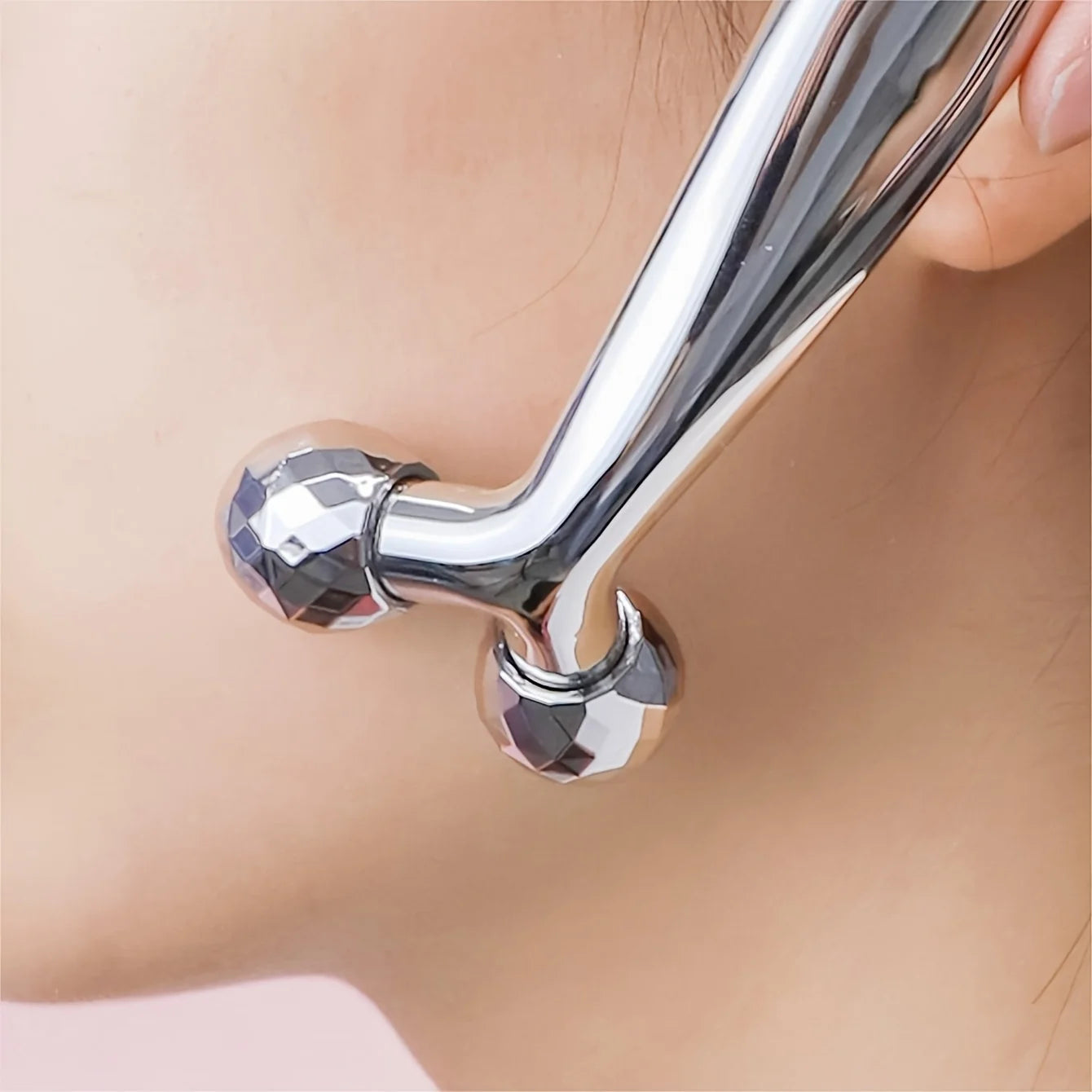 Vela 3D Y-Line Face Roller – 360° Roterende Gezichtsmassage voor een Natuurlijke Lift