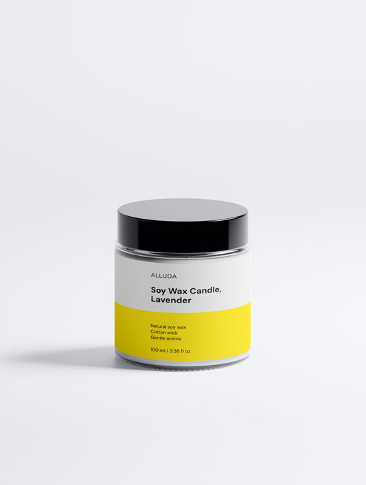 Soy Wax Candle, Lavender