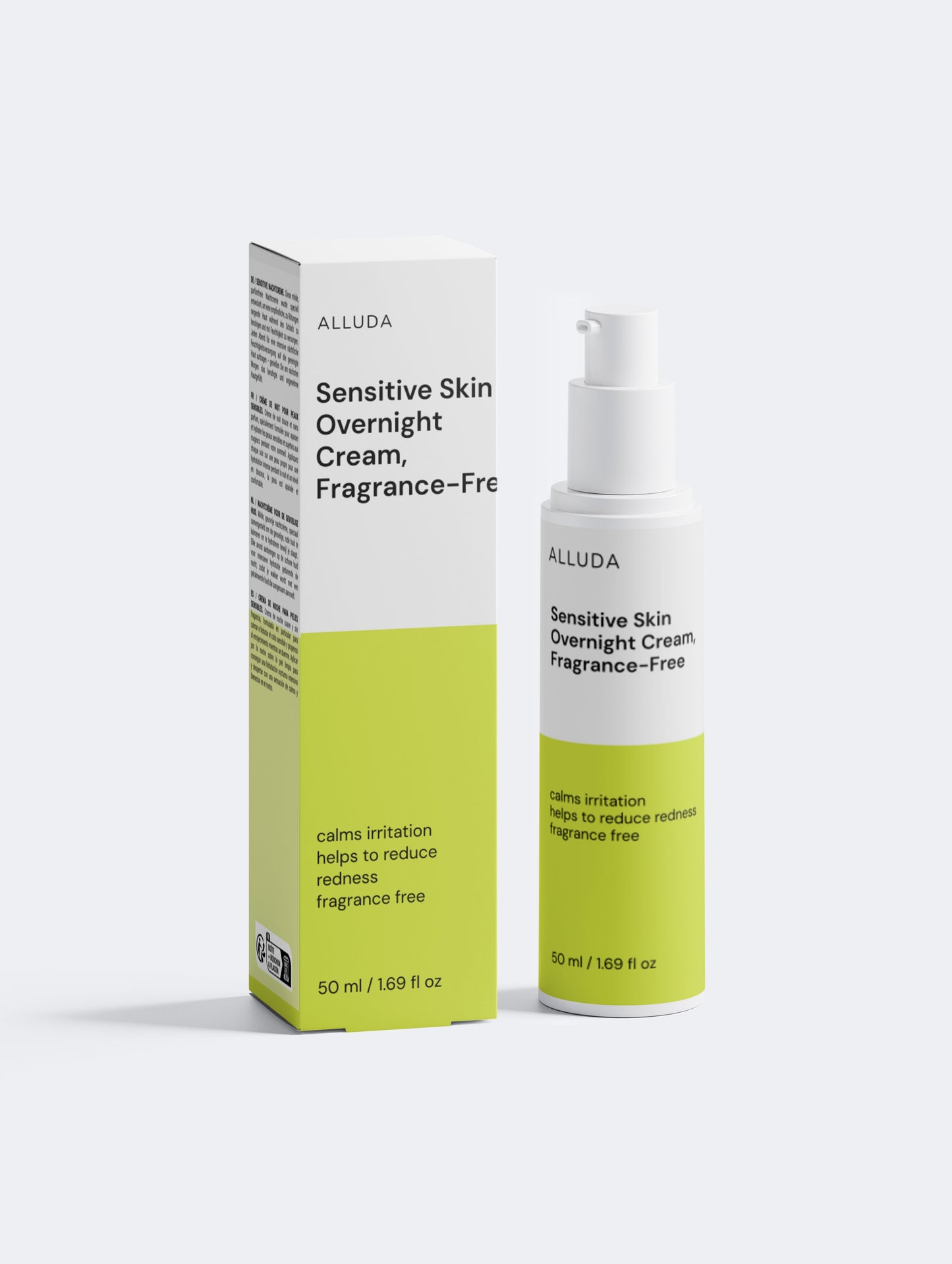 Sensitive Skin Overnight Cream, Fragrance-Free