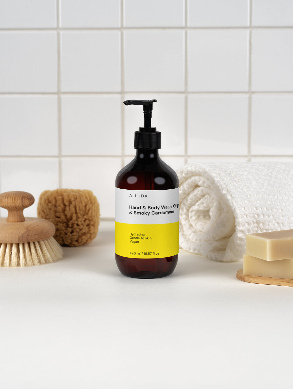 Hand & Body Wash, Ginger & Smoky Cardamom