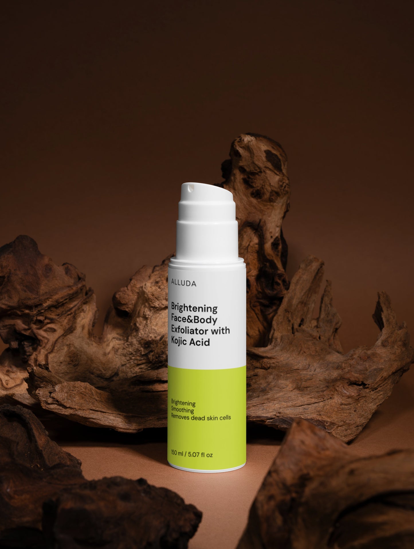 Brightening Face&Body Exfoliator with Kojic Acid
