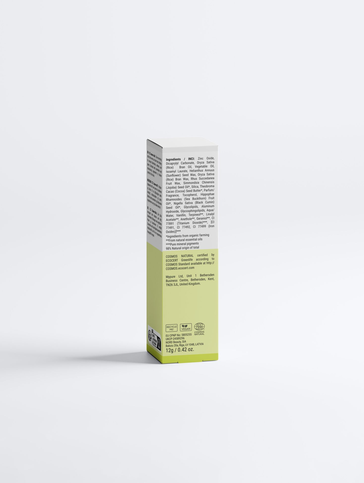 CC Cream Ceramide SPF30 Stick: 20 LIGHT